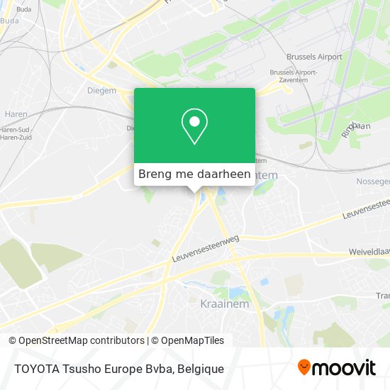 TOYOTA Tsusho Europe Bvba kaart