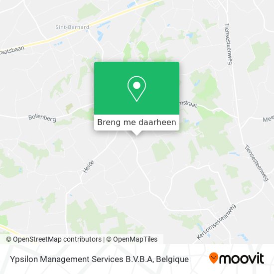Ypsilon Management Services B.V.B.A kaart