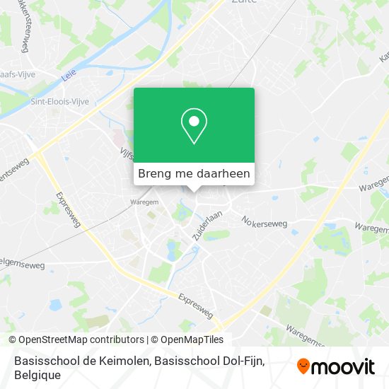 Basisschool de Keimolen, Basisschool Dol-Fijn kaart