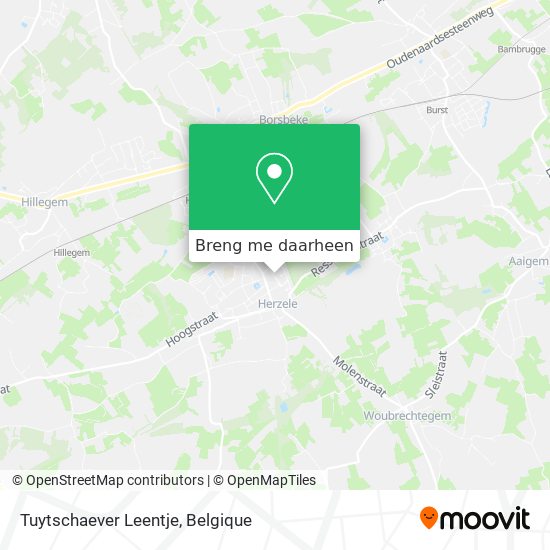 Tuytschaever Leentje kaart