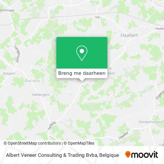 Albert Veneer Consulting & Trading Bvba kaart