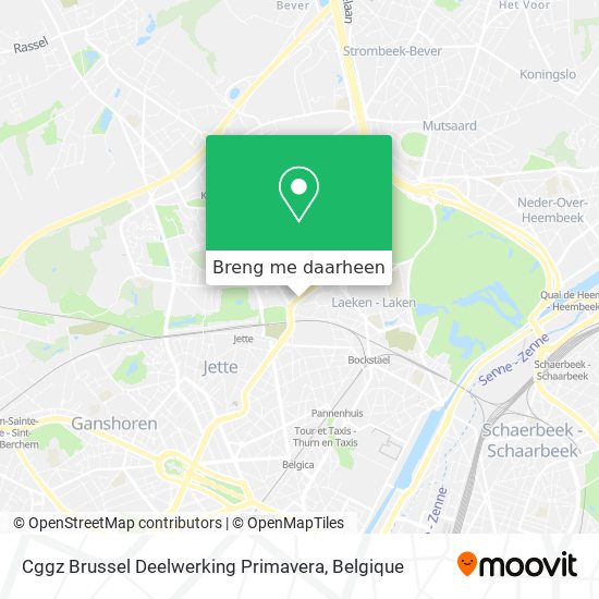 Cggz Brussel Deelwerking Primavera kaart