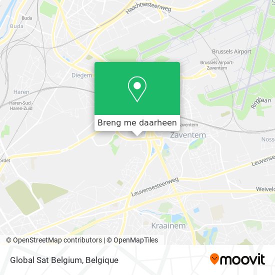 Global Sat Belgium kaart