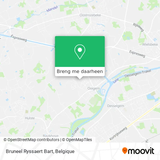 Bruneel Ryssaert Bart kaart