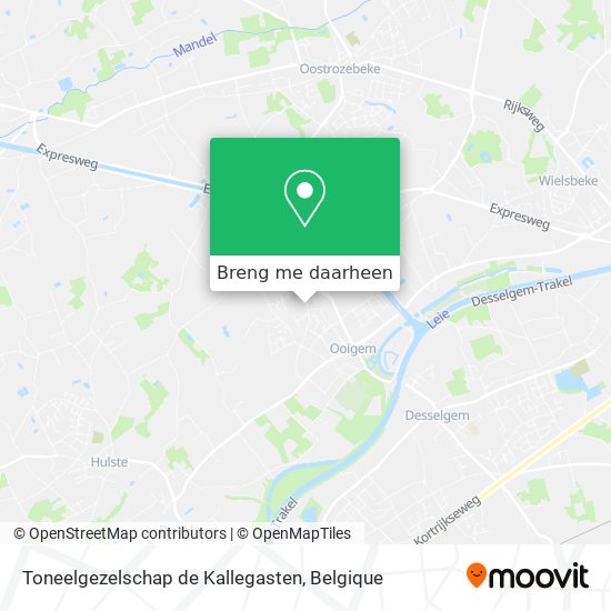 Toneelgezelschap de Kallegasten kaart