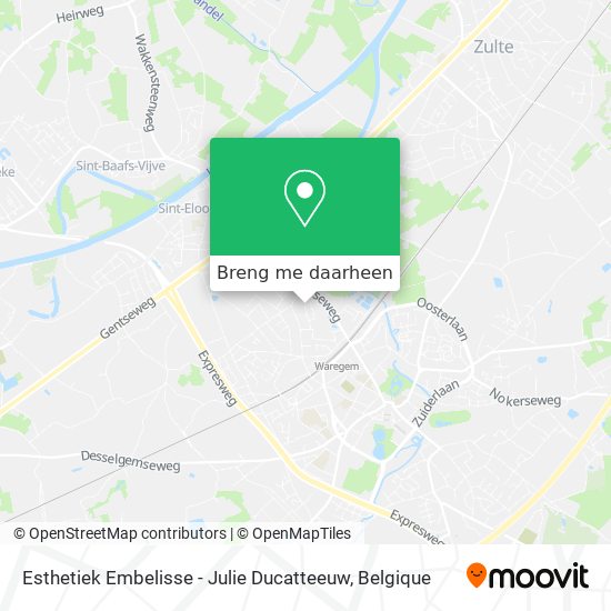 Esthetiek Embelisse - Julie Ducatteeuw kaart