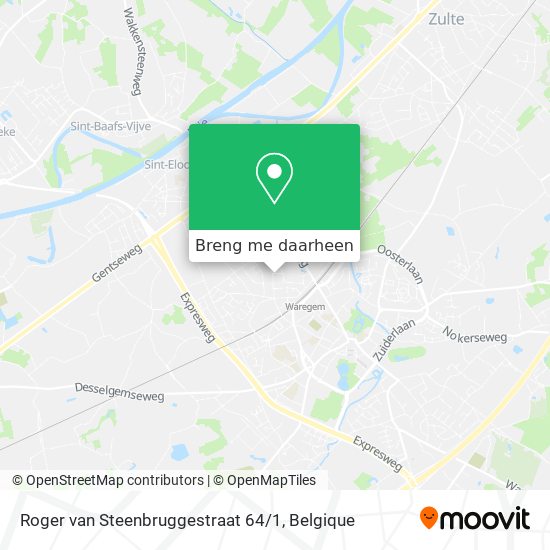 Roger van Steenbruggestraat 64 / 1 kaart
