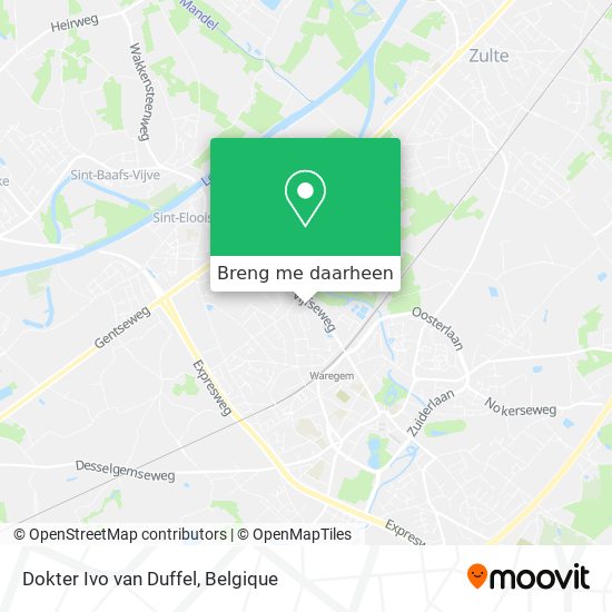 Dokter Ivo van Duffel kaart