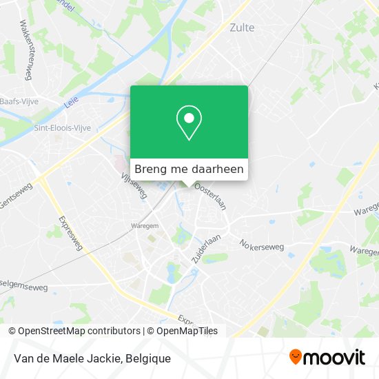 Van de Maele Jackie kaart