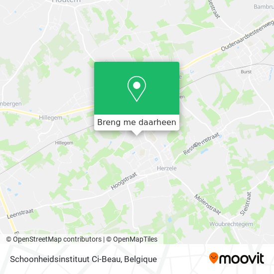 Schoonheidsinstituut Ci-Beau kaart