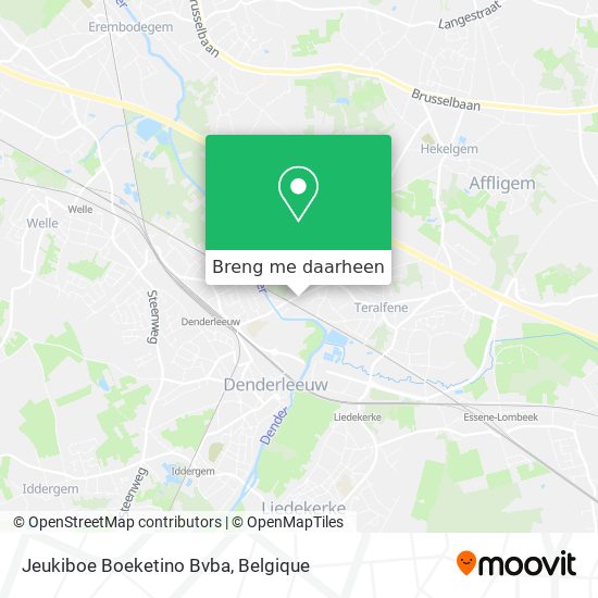 Jeukiboe Boeketino Bvba kaart