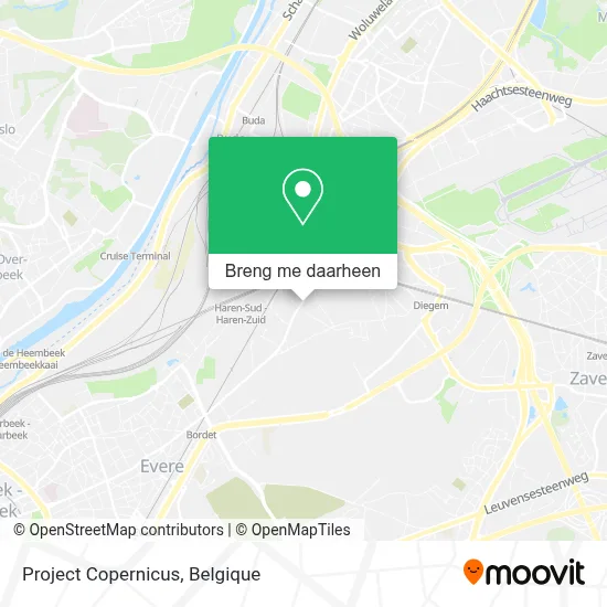 Project Copernicus kaart