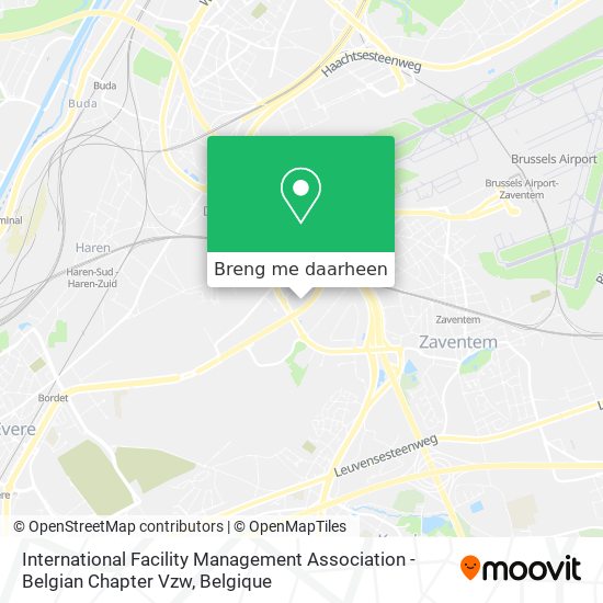 International Facility Management Association - Belgian Chapter Vzw kaart