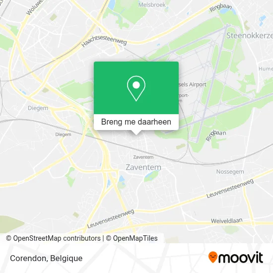 Corendon kaart