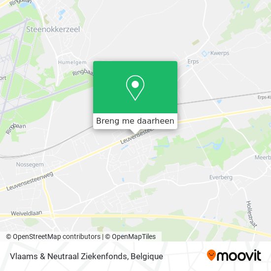 Vlaams & Neutraal Ziekenfonds kaart