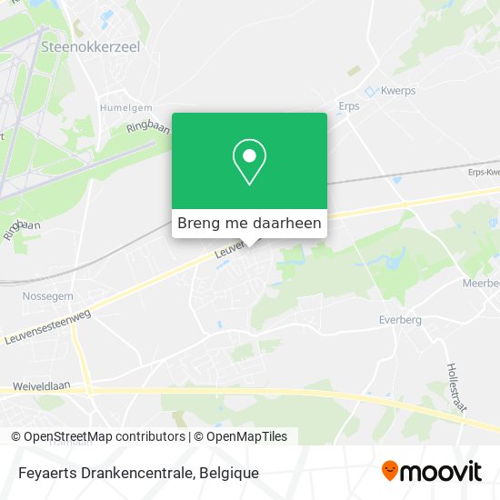 Feyaerts Drankencentrale kaart
