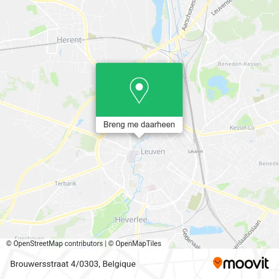 Brouwersstraat 4/0303 kaart