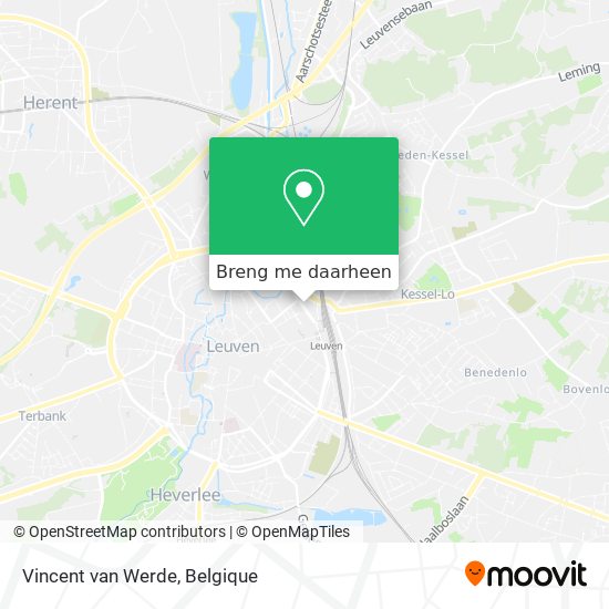 Vincent van Werde kaart
