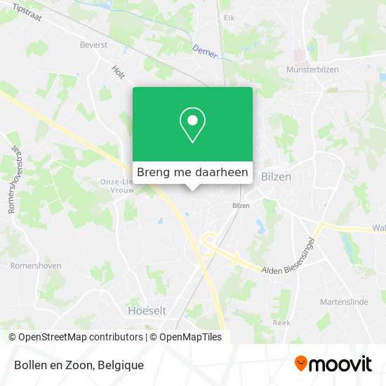 Bollen en Zoon kaart