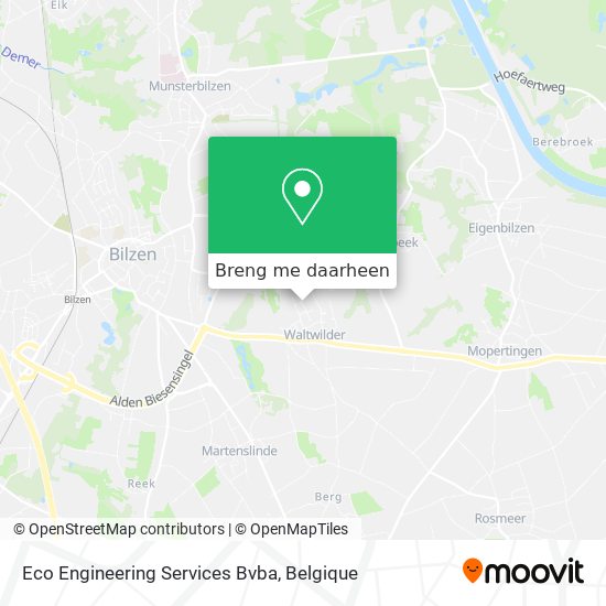 Eco Engineering Services Bvba kaart