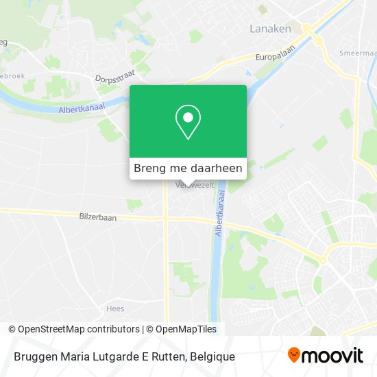 Bruggen Maria Lutgarde E Rutten kaart