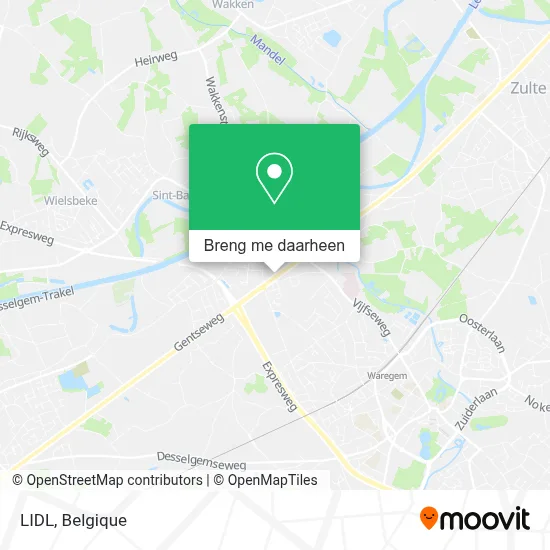 LIDL kaart
