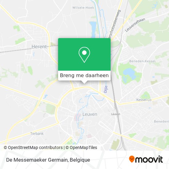De Messemaeker Germain kaart