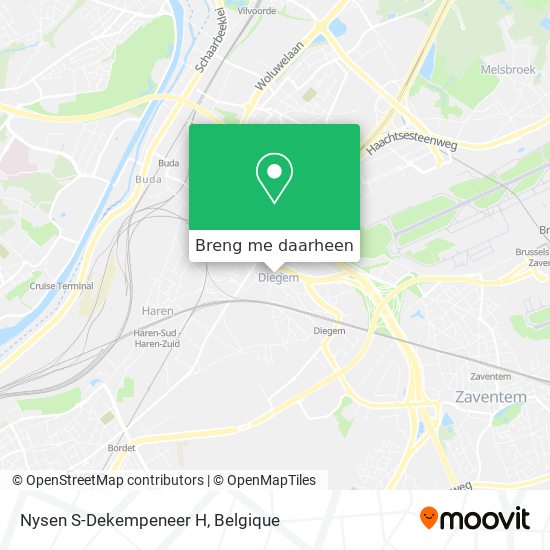 Nysen S-Dekempeneer H kaart