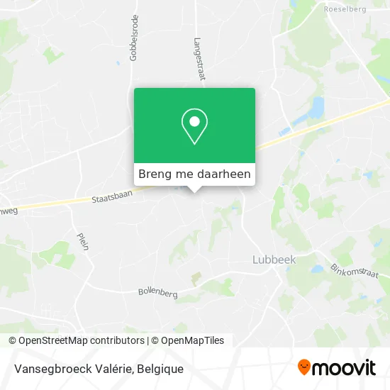 Vansegbroeck Valérie kaart