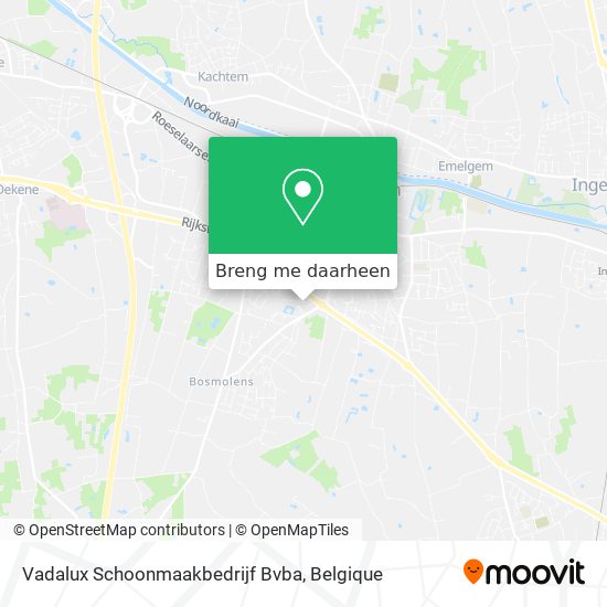 Vadalux Schoonmaakbedrijf Bvba kaart