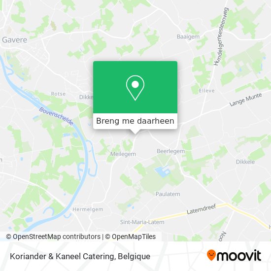 Koriander & Kaneel Catering kaart