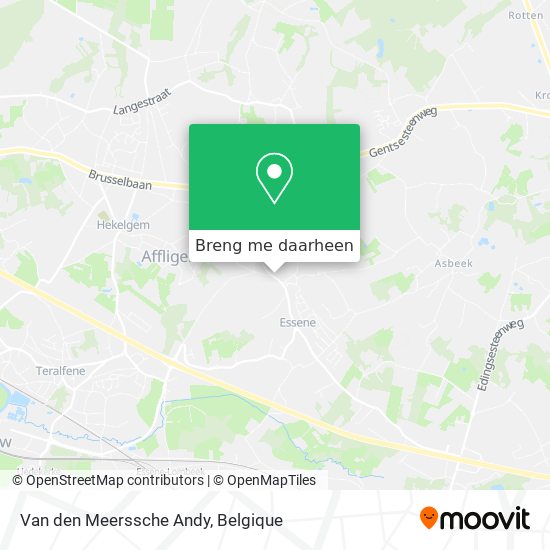 Van den Meerssche Andy kaart