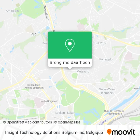 Insight Technology Solutions Belgium Inc kaart