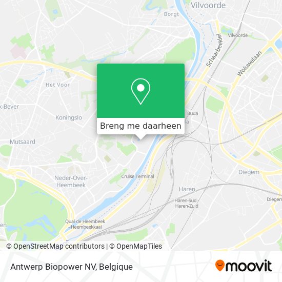 Antwerp Biopower NV kaart