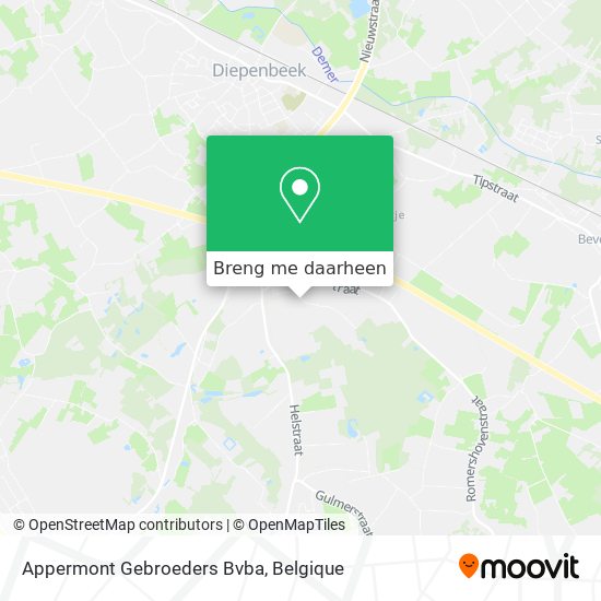 Appermont Gebroeders Bvba kaart