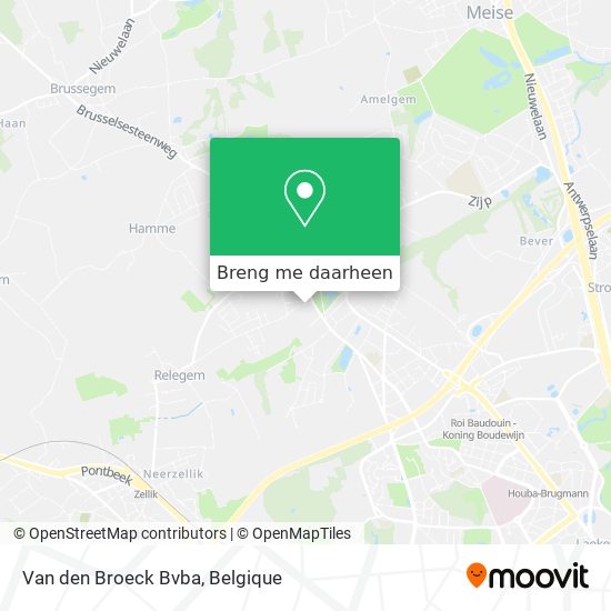 Van den Broeck Bvba kaart