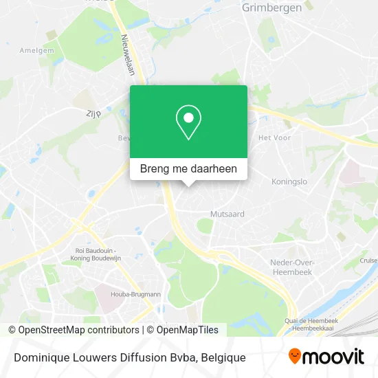 Dominique Louwers Diffusion Bvba kaart