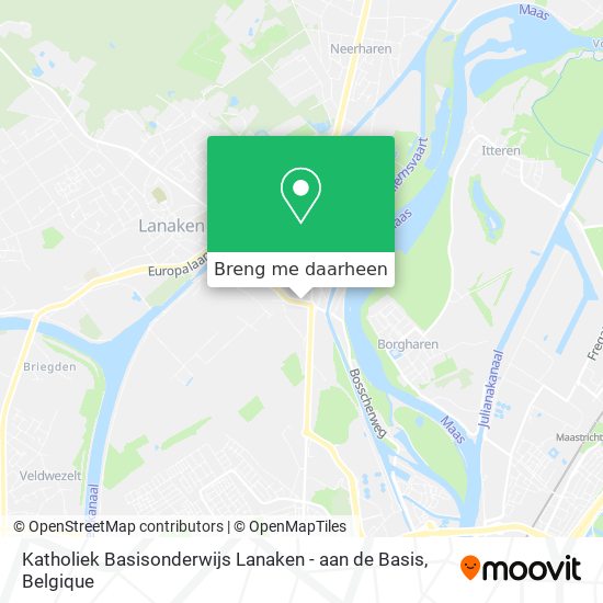 Katholiek Basisonderwijs Lanaken - aan de Basis kaart