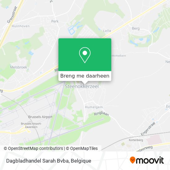 Dagbladhandel Sarah Bvba kaart