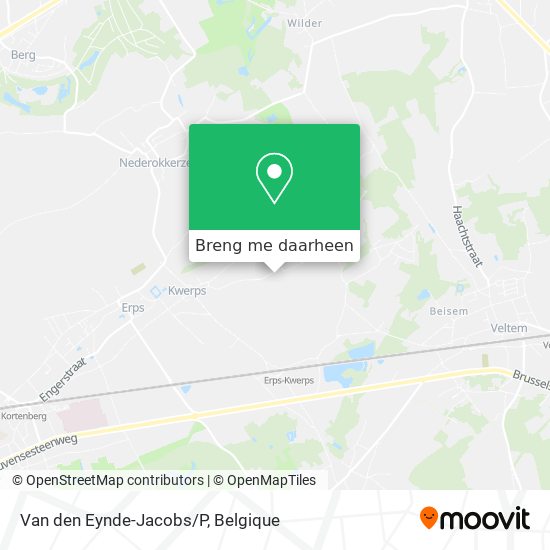 Van den Eynde-Jacobs/P kaart