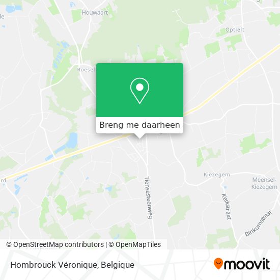 Hombrouck Véronique kaart