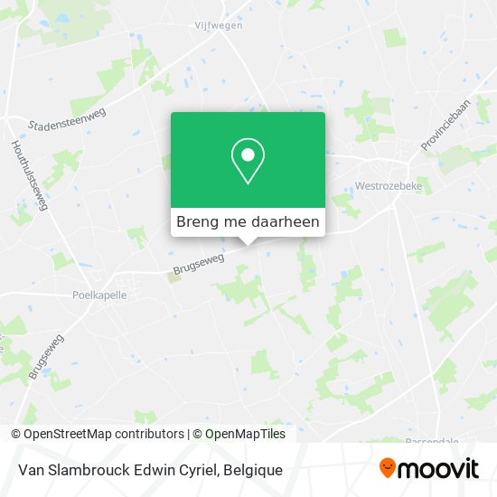 Van Slambrouck Edwin Cyriel kaart