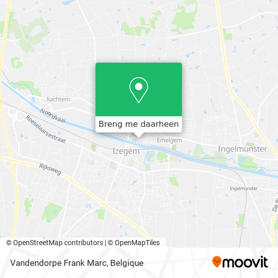 Vandendorpe Frank Marc kaart