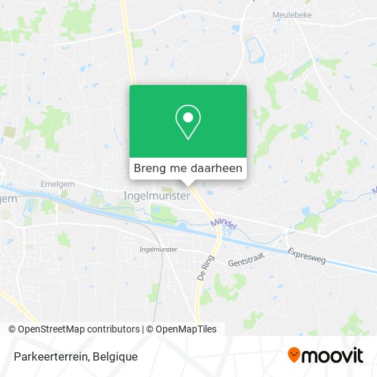 Parkeerterrein kaart