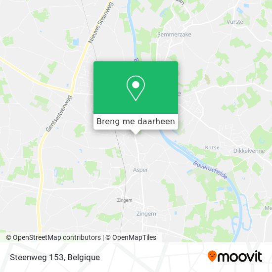 Steenweg 153 kaart
