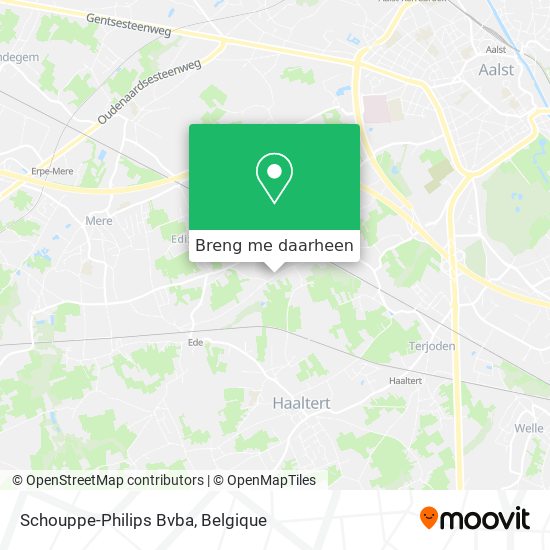 Schouppe-Philips Bvba kaart