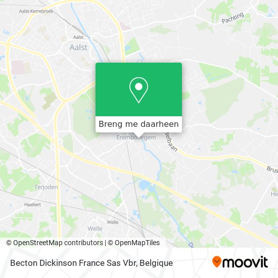 Becton Dickinson France Sas Vbr kaart