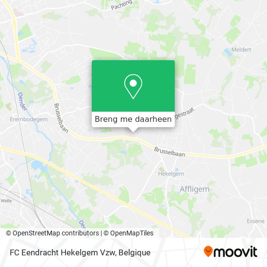 FC Eendracht Hekelgem Vzw kaart