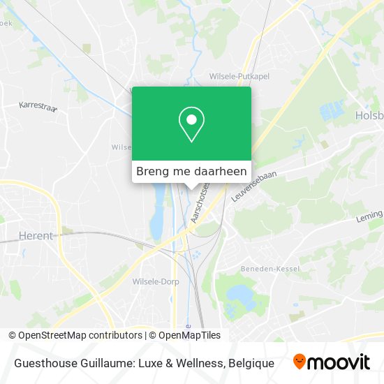 Guesthouse Guillaume: Luxe & Wellness kaart