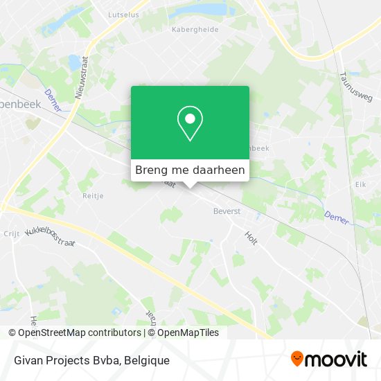 Givan Projects Bvba kaart